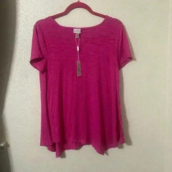 NWT CUPIO CREWNECK TOP LG - Picture 1 of 5